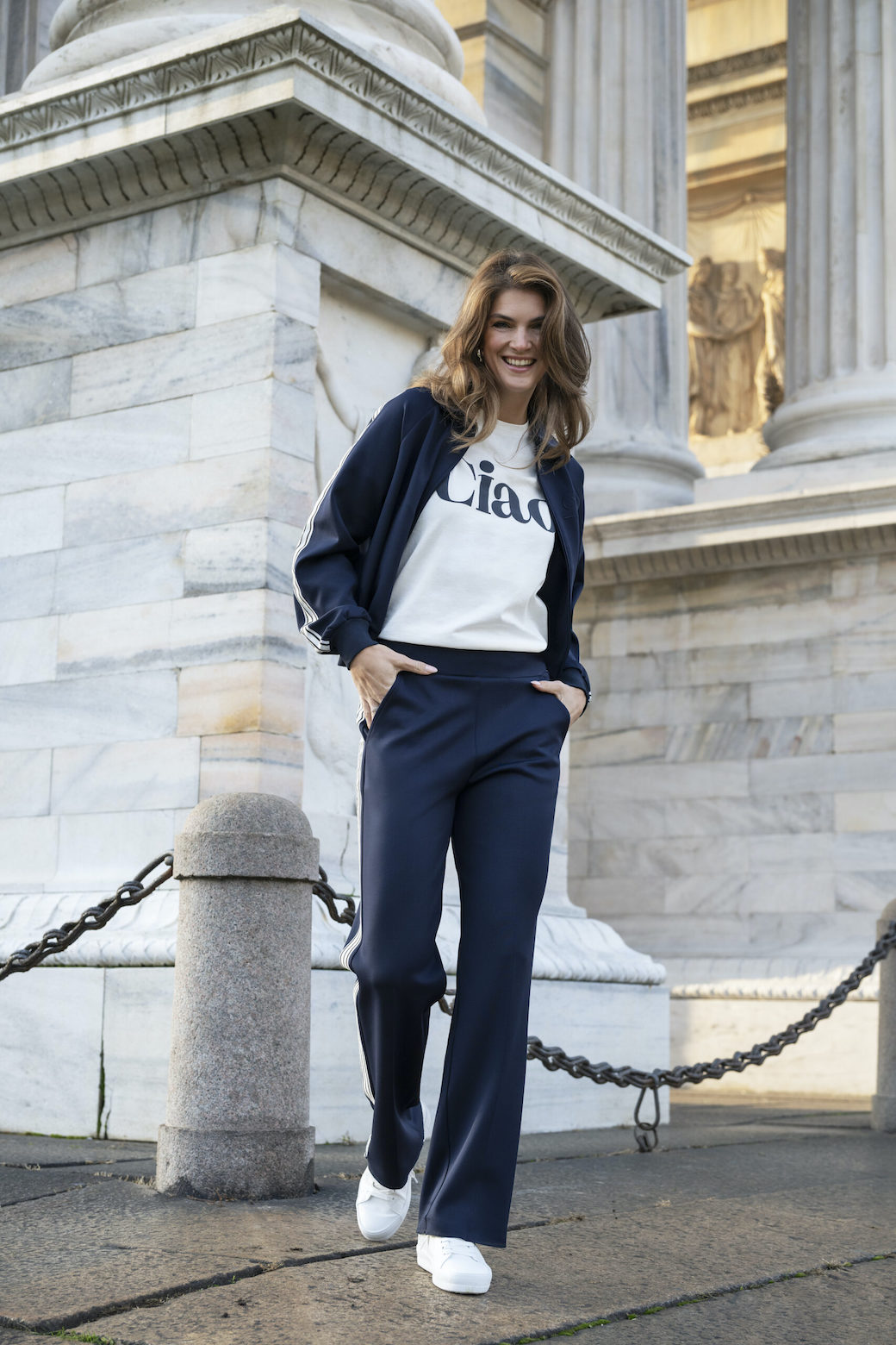 Elvira E1 26-003 zola - Marine - afbeelding 2